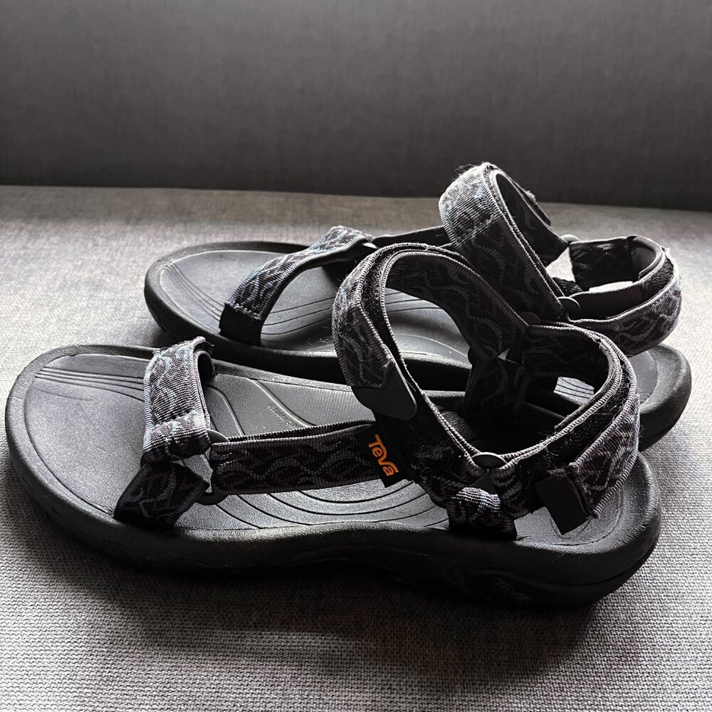 TEVA Men's Hurricane XLT2 Sport Sandals Size 11 Black Waterproof Hiking Active - Picture 7 of 11